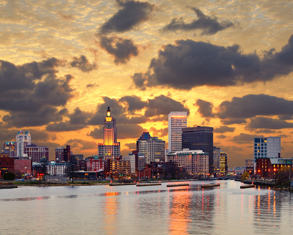 Downtown Providence, RI Skyline